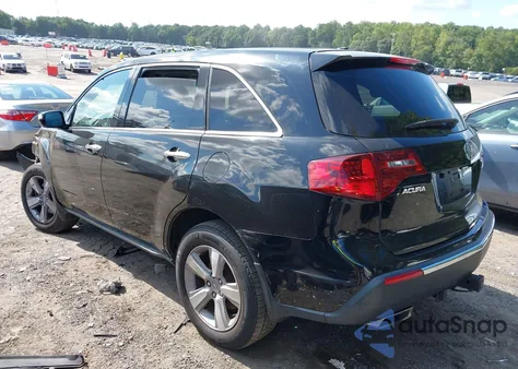 2011 Acura Mdx Technology Package из США, поврежденный, VIN 2HNYD2H42BH545846